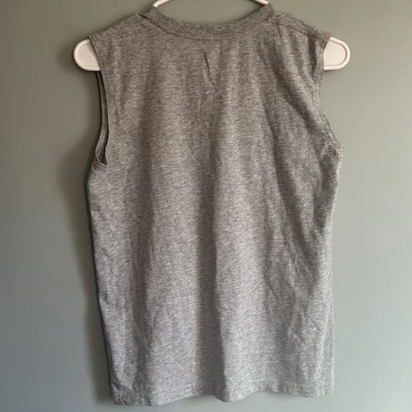 adidas Cotton Sleeveless Tee Kids' American Flag USA Size M (10/12) - Picture 3 of 3